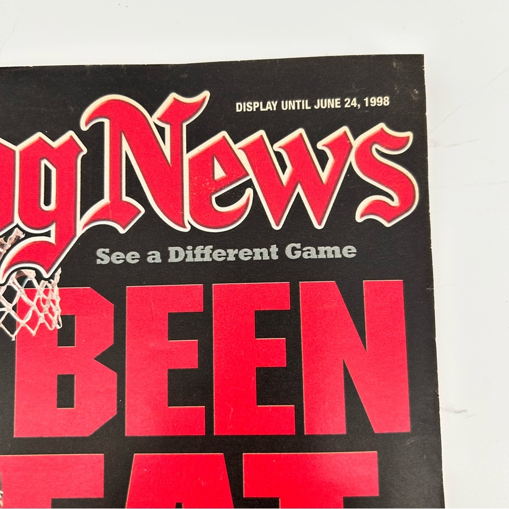 The Sporting‎ News Magazine June 1998 Bulls Michael Jordan It's Been Great, Mike - Picture 5 of 6